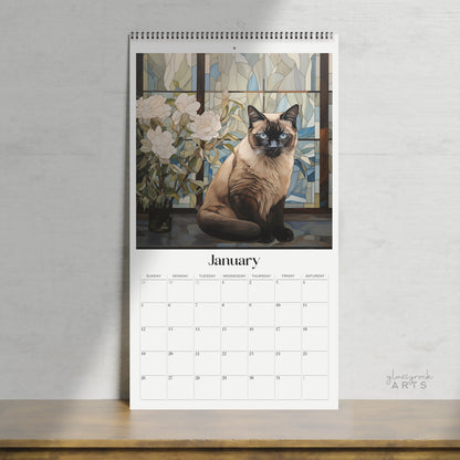 2025 Cats Large Wall Calendar