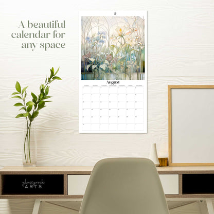 2025 Flowers Large Wall Calendar