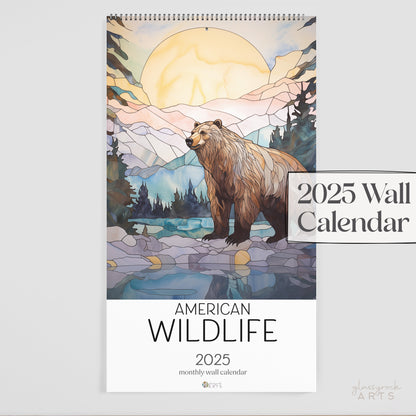 2025 American Wildlife Large Wall Calendar