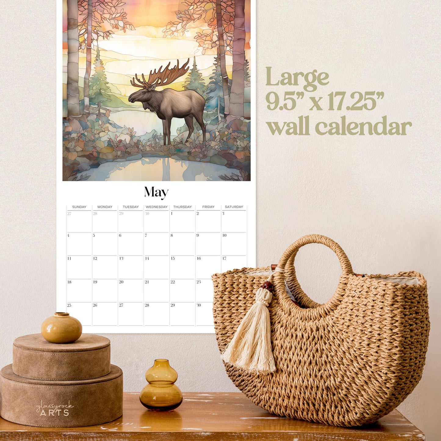 2025 American Wildlife Large Wall Calendar