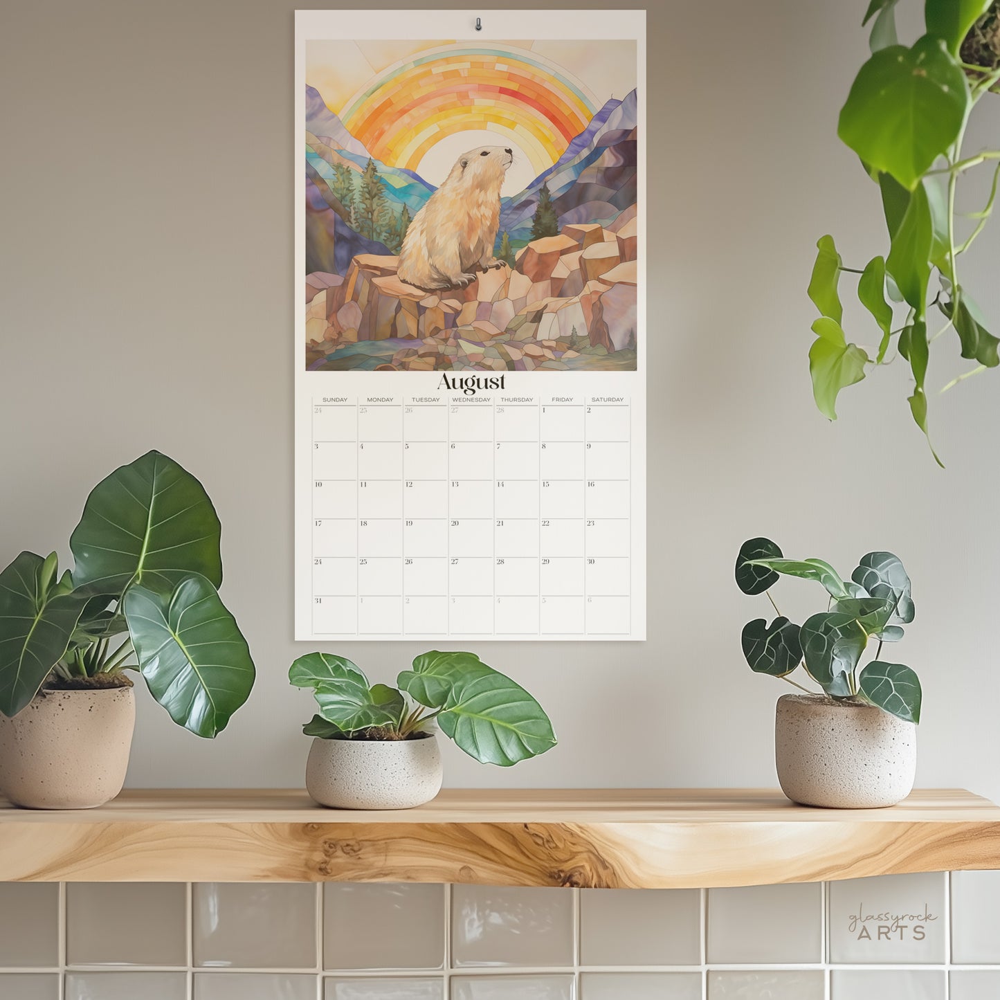 2025 American Wildlife Large Wall Calendar