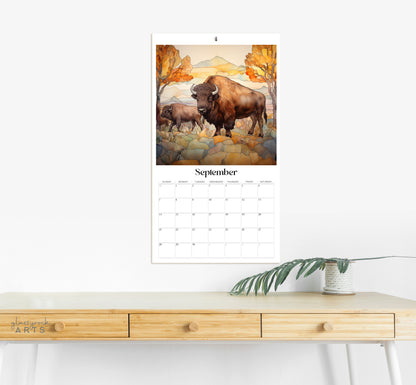 2025 American Wildlife Large Wall Calendar