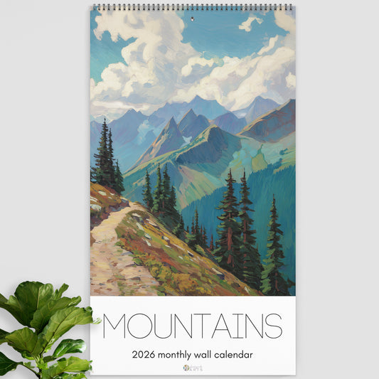 Mountains 2026 Calendar
