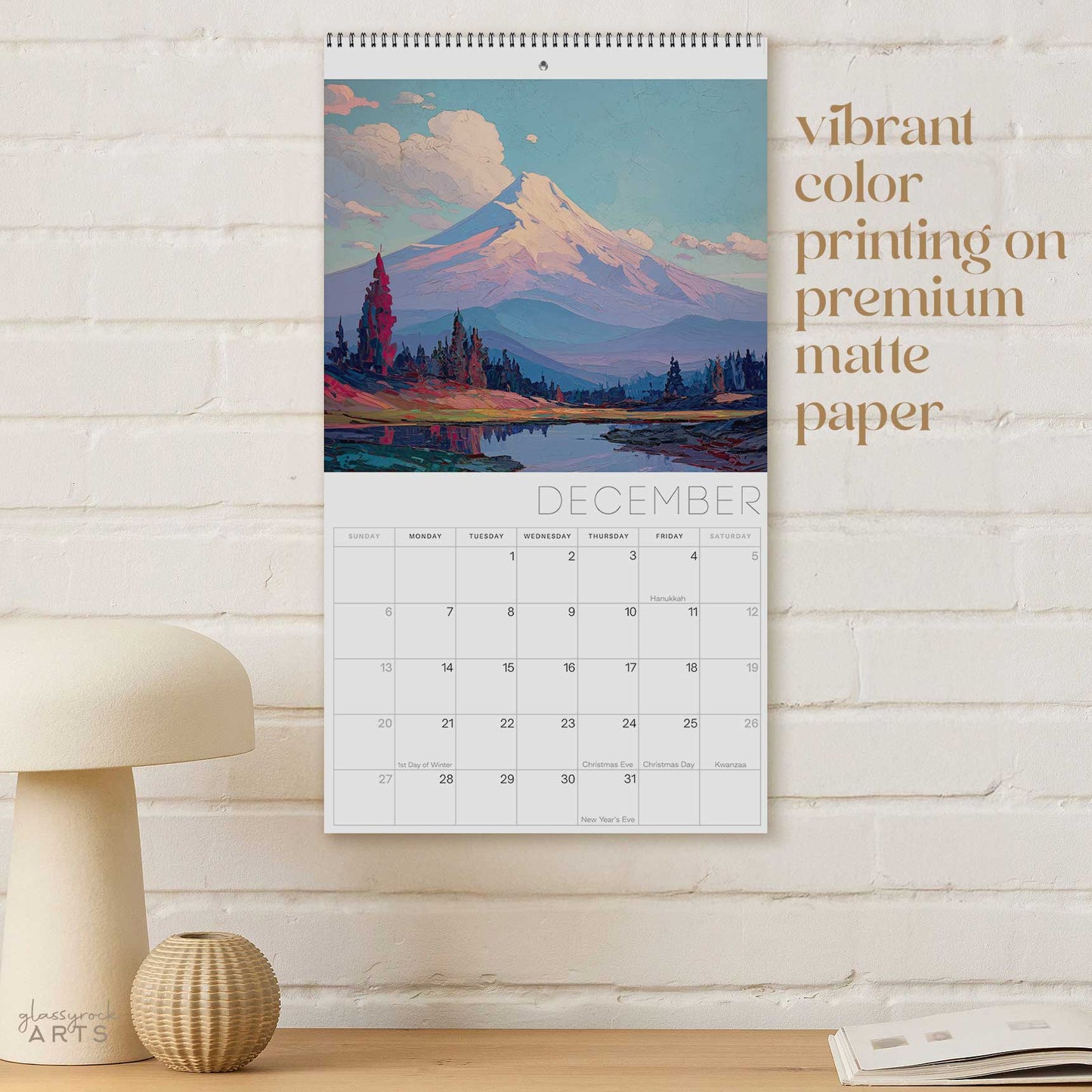 Mountains 2026 Calendar