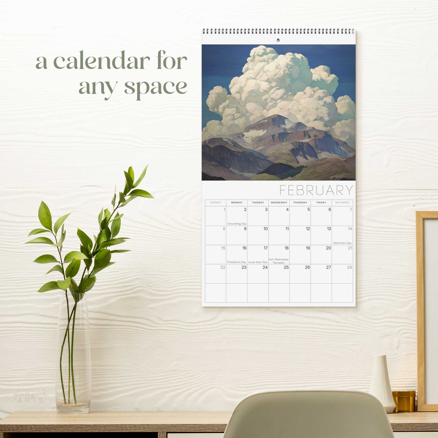 Mountains 2026 Calendar