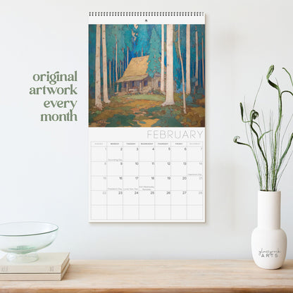 Solitude 2026 Wall Art Calendar