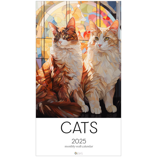 2025 Cats Large Wall Calendar