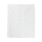 Stained Glass Flowers Soft Plush Blanket