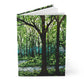 Stained Glass Forest Hardcover Journal
