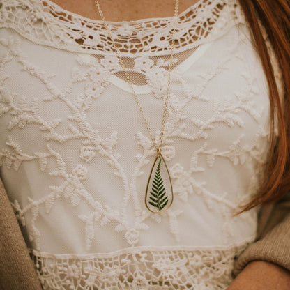 Large Brass Teardrop - from Seed&SoilShop