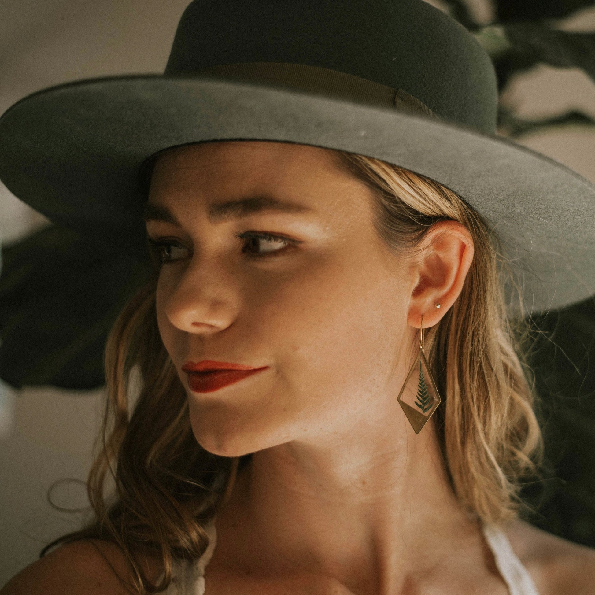 Hanging Terrarium Earrings - Earrings from Seed&SoilShop