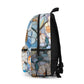 Stained Glass Flowers Backpack