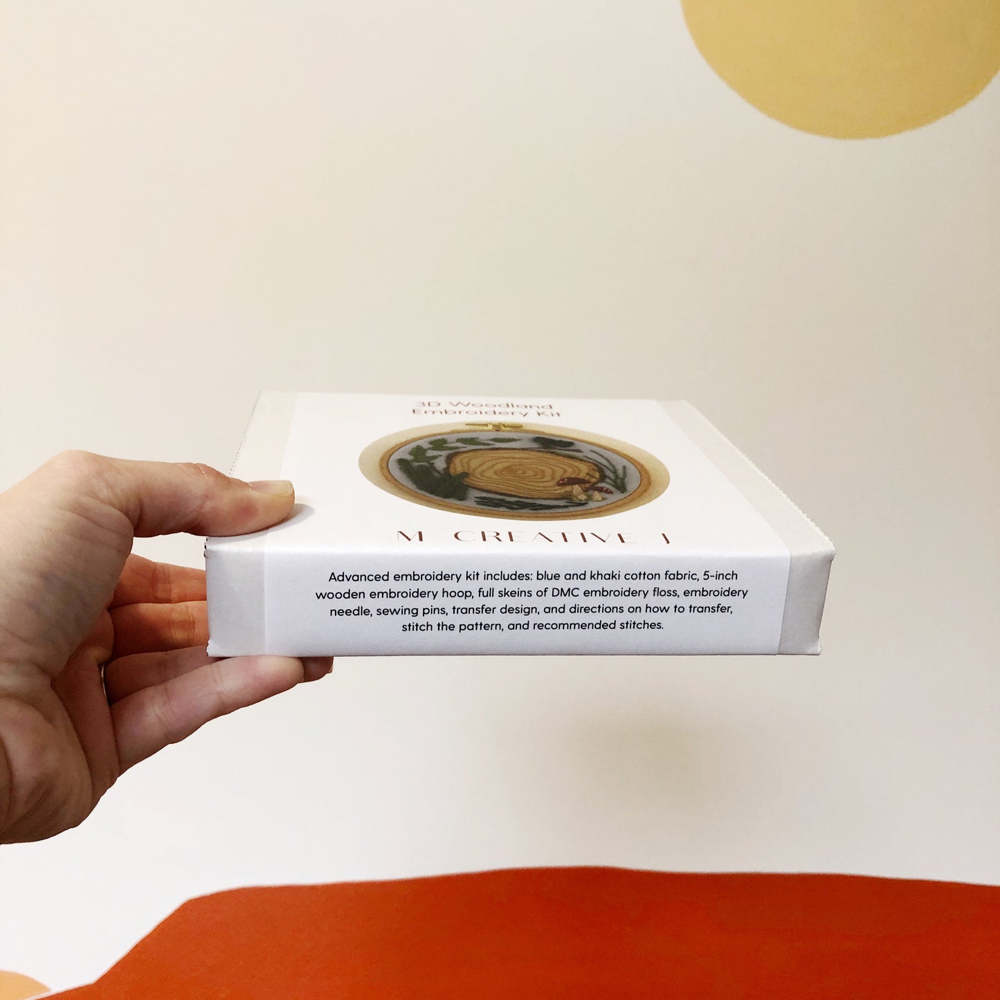 3D Woodland - Advanced Hand Embroidery DIY Craft Kit