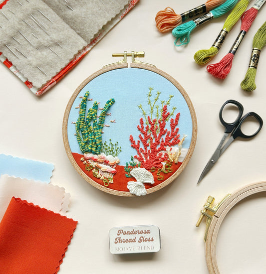 Under the Sea - Advanced 3D Embroidery Kit