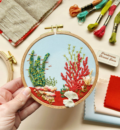 Under the Sea - Advanced 3D Embroidery Kit