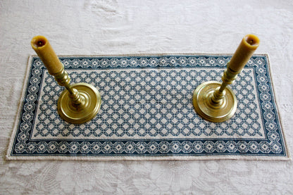 Aegean Octagon table runner cross stitch folk embroidery kit