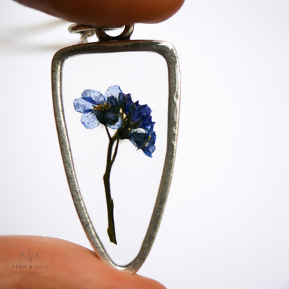 Arrowhead Necklace - Forgetmenot Gold 26" Plain from Seed&SoilShop