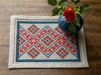 BitKit Balkan Diamond cross stitch folk embroidery kit