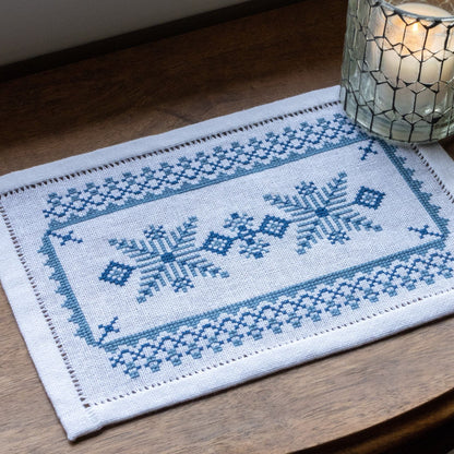 BitKit Scandinavian Stars cross stitch folk embroidery kit