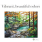 Cuyahoga National Park Stained Glass Jigsaw Puzzle - Free Shipping