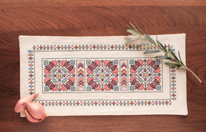 Despina's Anemone cross stitch folk embroidery kit