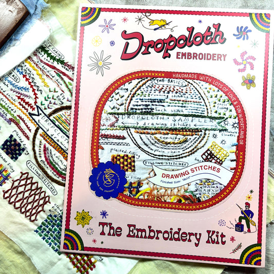 Drawing Stitches Embroidery Kit
