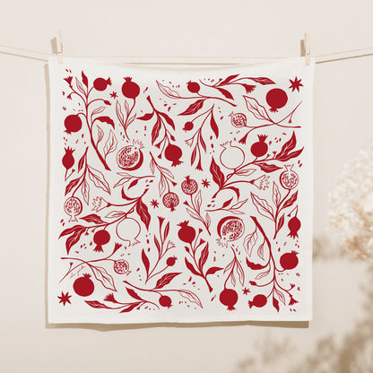 Pomegranate Tea Towel