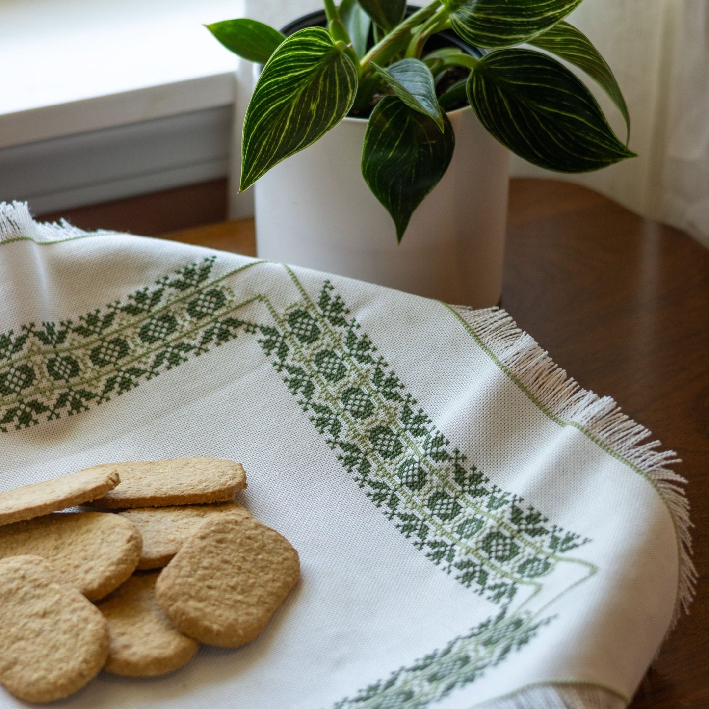 Eliska cross stitch folk embroidery kit