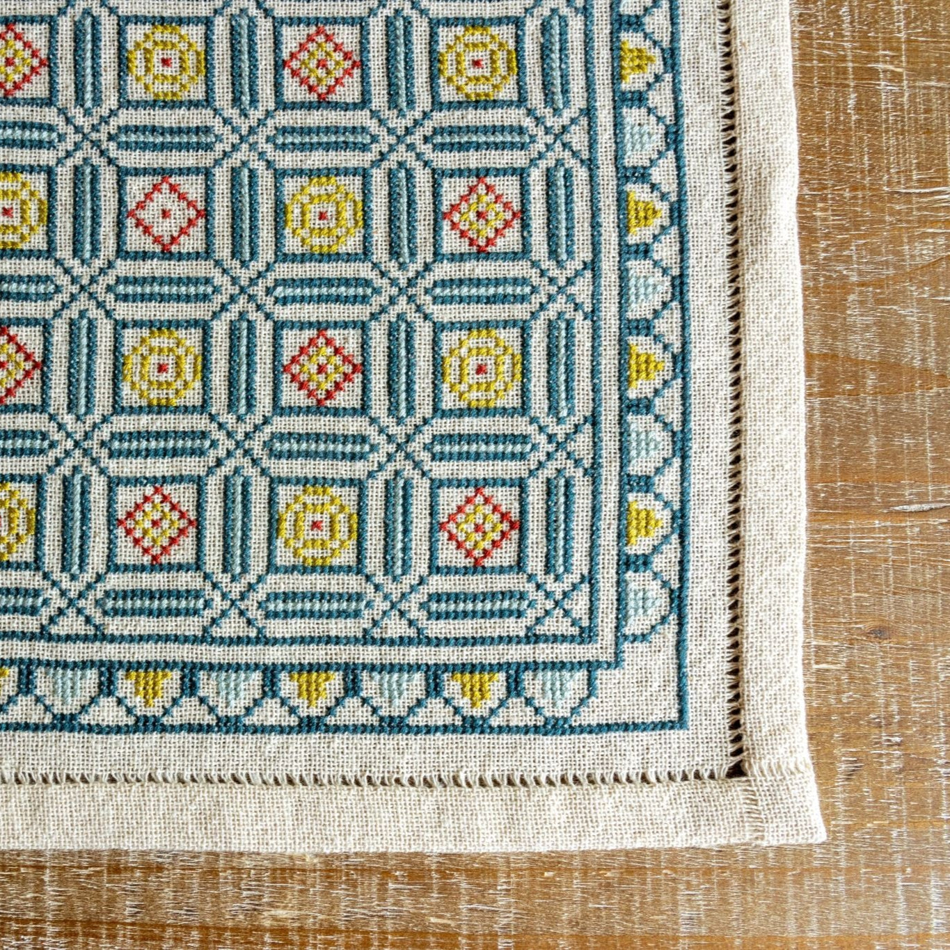 Efimia cross stitch folk embroidery kit - Kit from Avlea Folk Embroidery