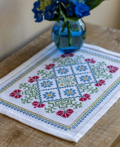 Florina cross stitch folk embroidery kit