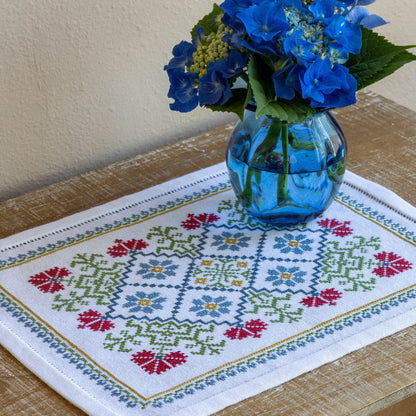 Florina cross stitch folk embroidery kit