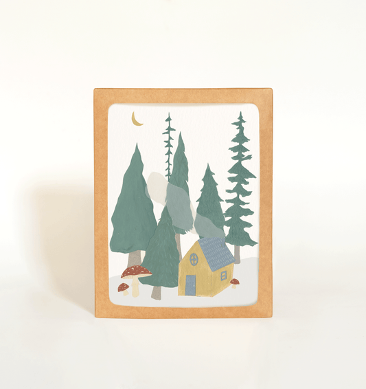 Forest Cottage Card Boxed Set