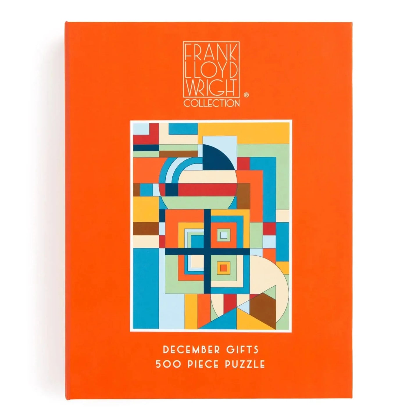 Frank Lloyd Wright December Gifts 500 Piece Jigsaw Puzzle Galison - Jigsaw Puzzle from Puzzle Merchant