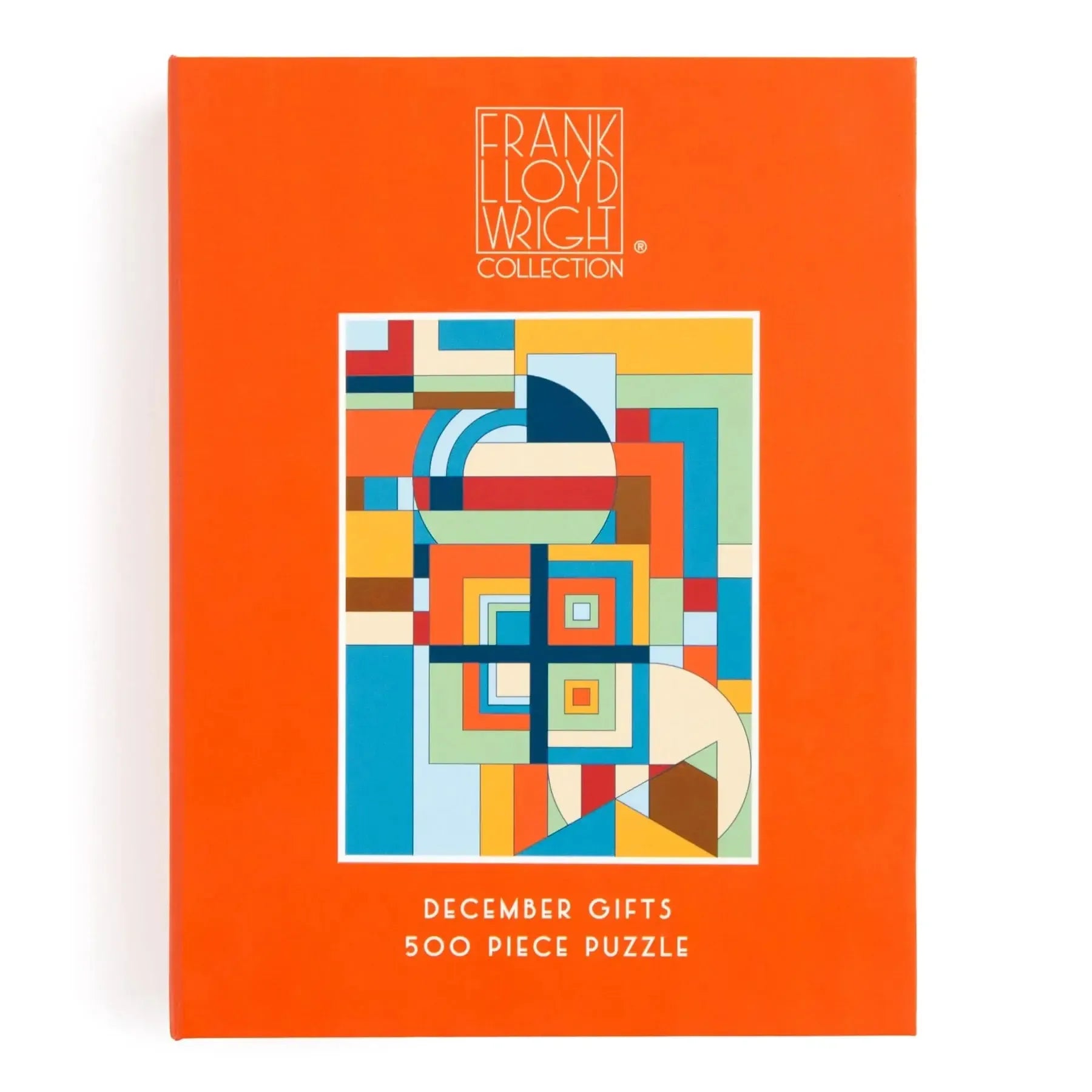 Frank Lloyd Wright December Gifts 500 Piece Jigsaw Puzzle Galison - Jigsaw Puzzle from Puzzle Merchant