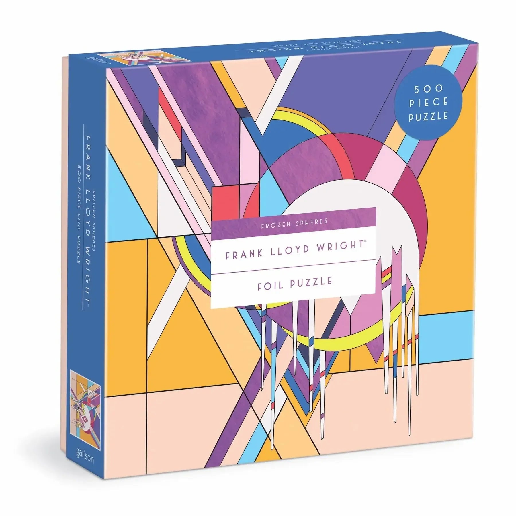 Frank Lloyd Wright Frozen Spheres 500 Piece Jigsaw Puzzle Galison - Jigsaw Puzzle from Puzzle Merchant