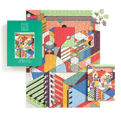 Frank Lloyd Wright Imperial Hotel 500 Piece Jigsaw Puzzle Galison - Jigsaw Puzzle from Puzzle Merchant