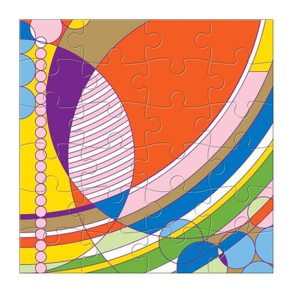Frank Lloyd Wright Set of 6 25 Piece Wood Jigsaw Puzzle Galison - Jigsaw Puzzle from Puzzle Merchant