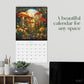 2024 Calendar: Stained Glass Mushrooms