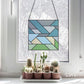 Geometric Art Deco Square Beginner Stained Glass Pattern