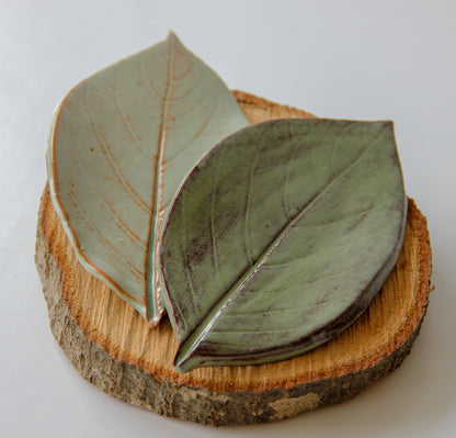 Large Leaf Dish - Ceramic from prodigalpottery