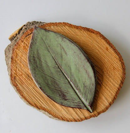 Large Leaf Dish - Ceramic from prodigalpottery