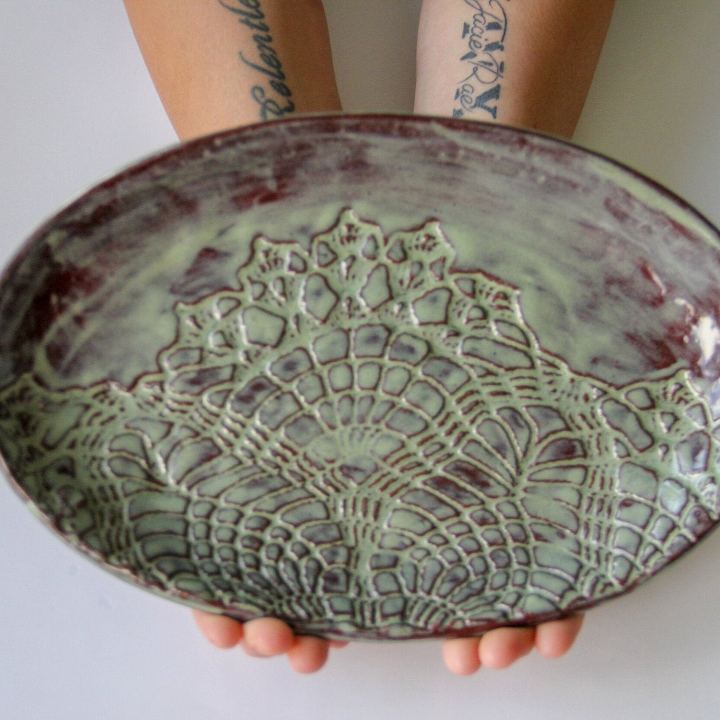 Ceramic Oval Platter - Ceramic from prodigalpottery