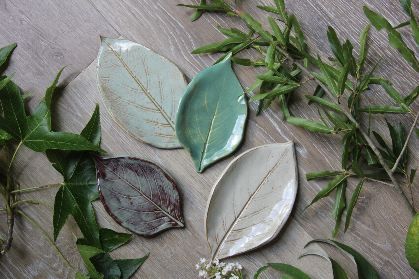 Large Leaf Dish - Ceramic from prodigalpottery