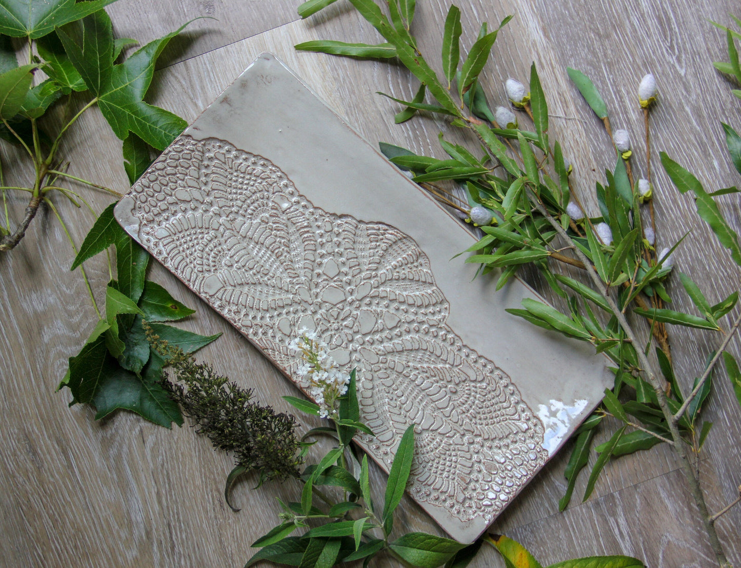 Large Rectangular Platter - Ceramic from prodigalpottery