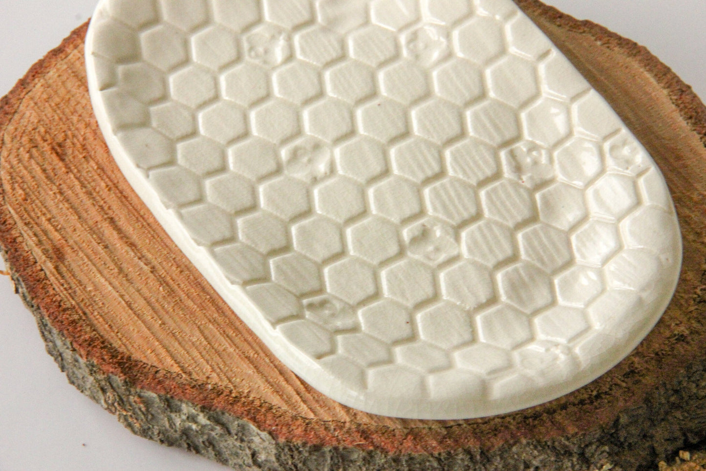 Beehive Soap Dish - Ceramic from prodigalpottery