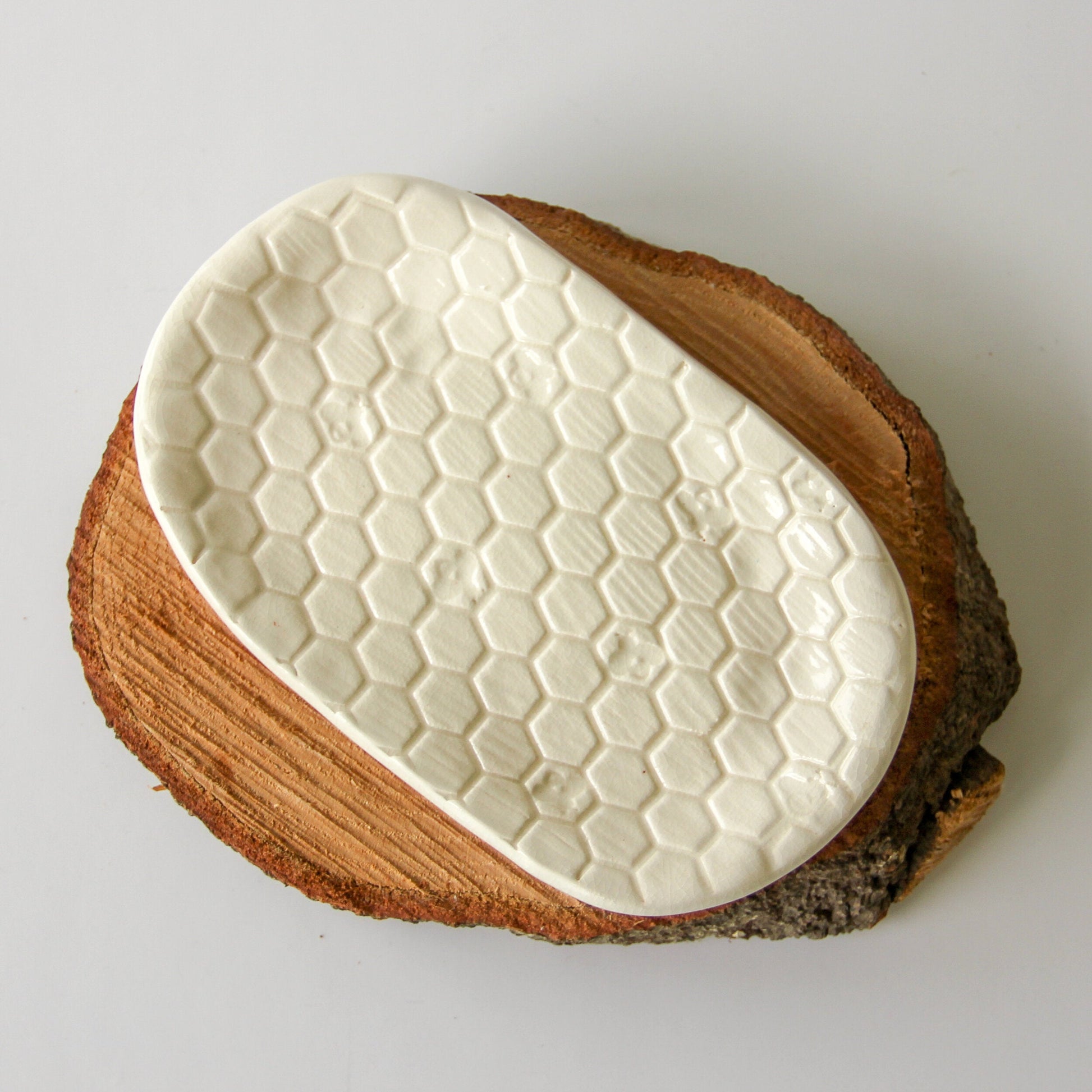 Beehive Soap Dish - Ceramic from prodigalpottery