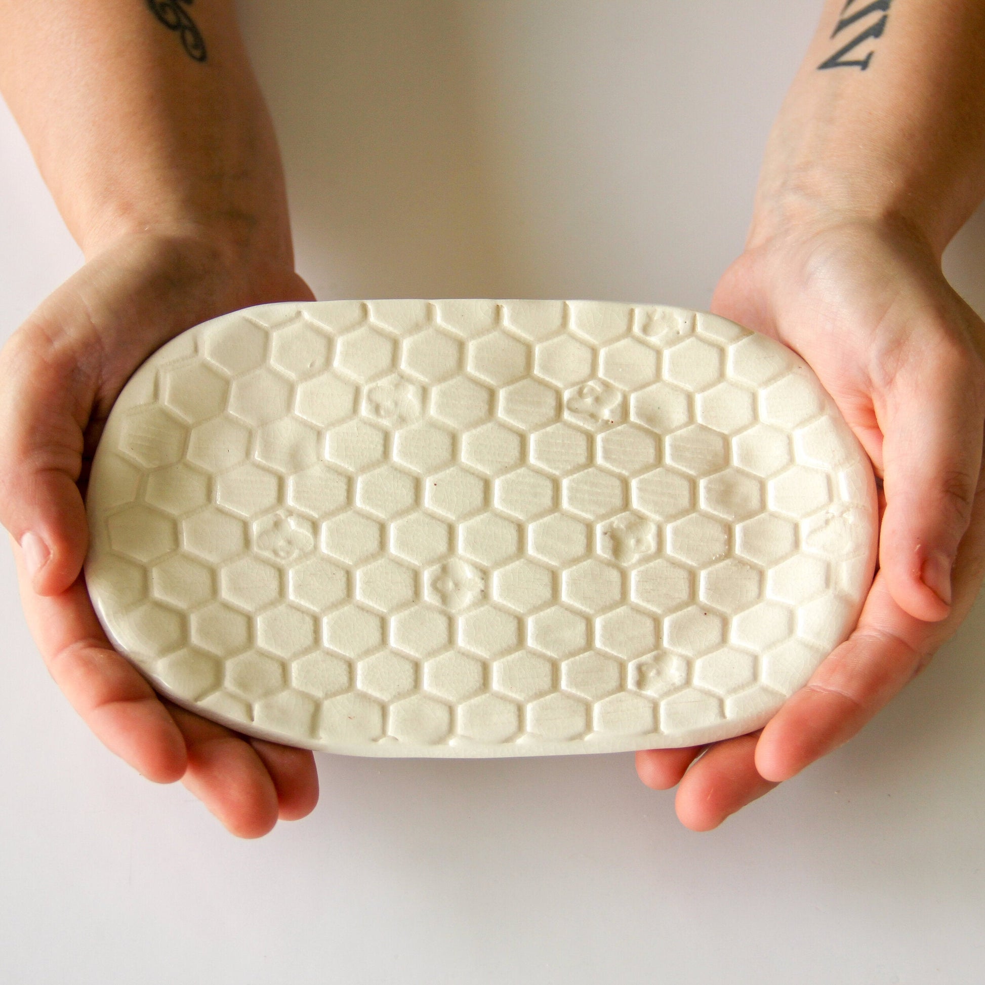 Beehive Soap Dish - Ceramic from prodigalpottery