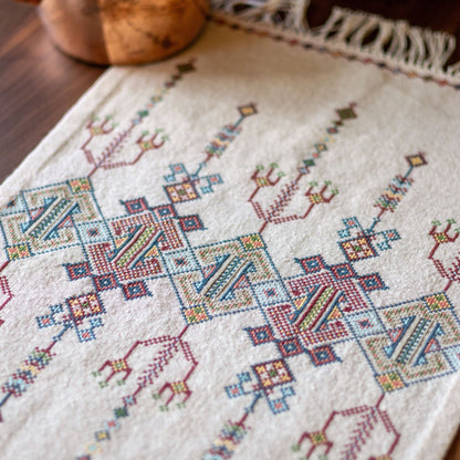 Kolimbari Diamonds cross stitch folk embroidery kit - Kit from Avlea Folk Embroidery