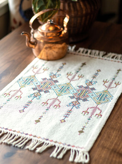 Kolimbari Diamonds cross stitch folk embroidery kit - Kit from Avlea Folk Embroidery