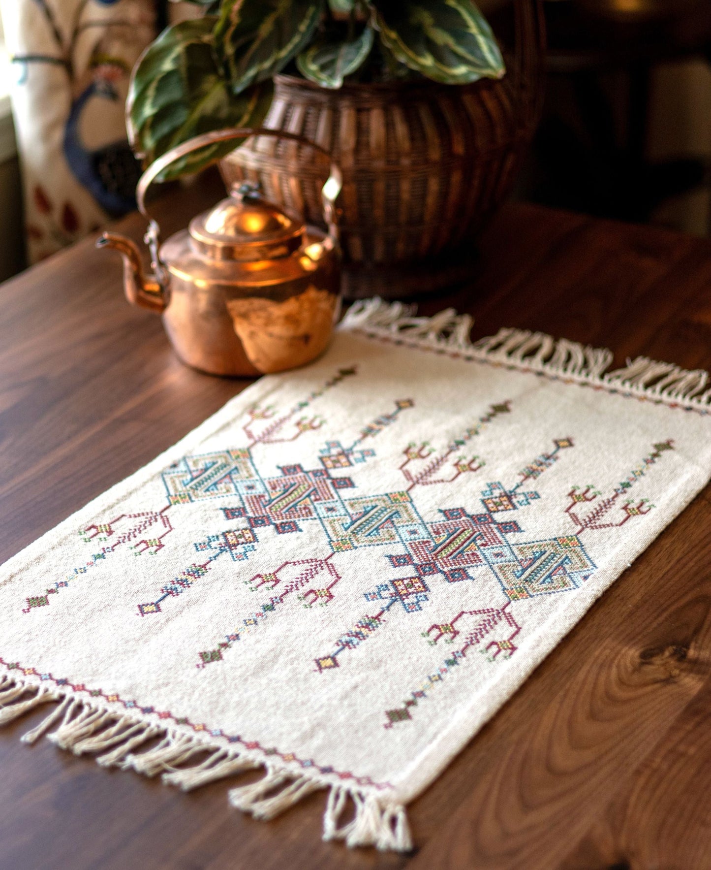 Kolimbari Diamonds cross stitch folk embroidery kit - Kit from Avlea Folk Embroidery